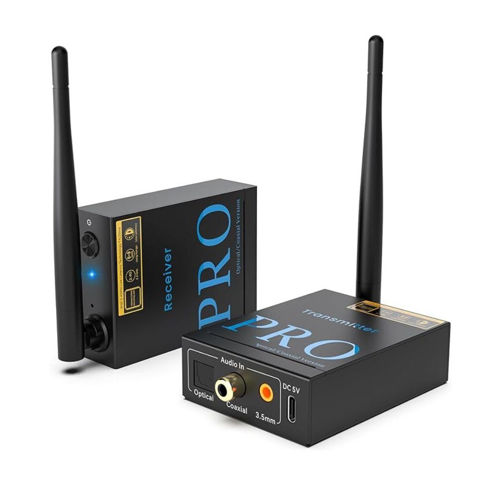 Transmisor y receptor de audio inalámbrico de 2.4 GHz 📡